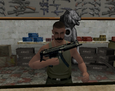 MP5 realistic textures